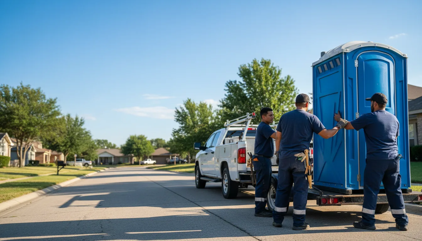 Portable Toilet Rental in Husser, LA near me